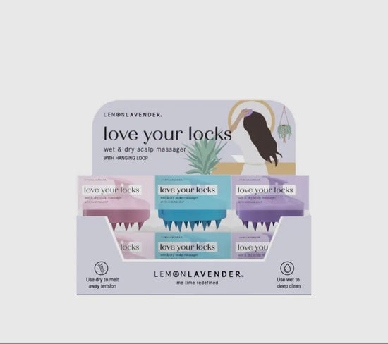 Love your Locks Wet & Dry Scalp Massager