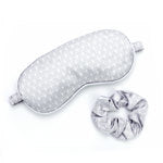 Silky Eye Mask and Scrunchie Set