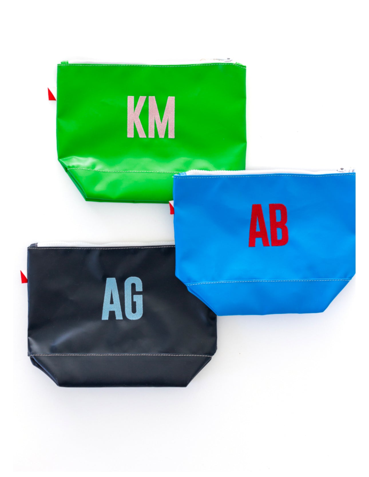 Monogrammed Pouch Collab