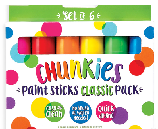 Ooly Chunkies Paint Sticks - Classic