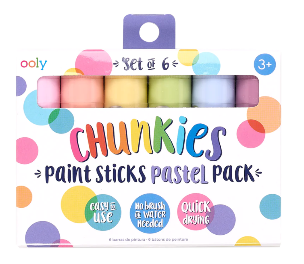 Ooly Chunkies Paint Sticks - Pastel