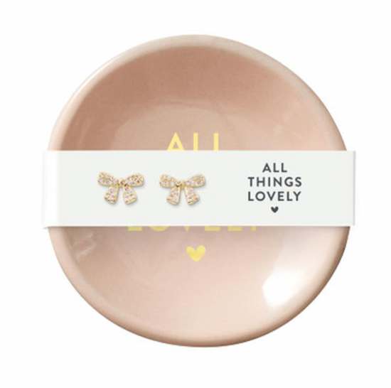 All Things Lovely Earring and Dish Set