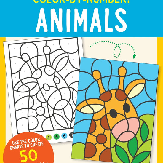 Color By Number! Animals