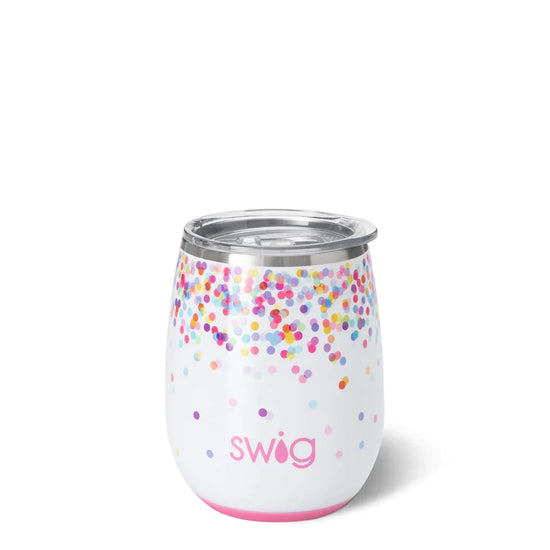 Swig Confetti stemless wine cup